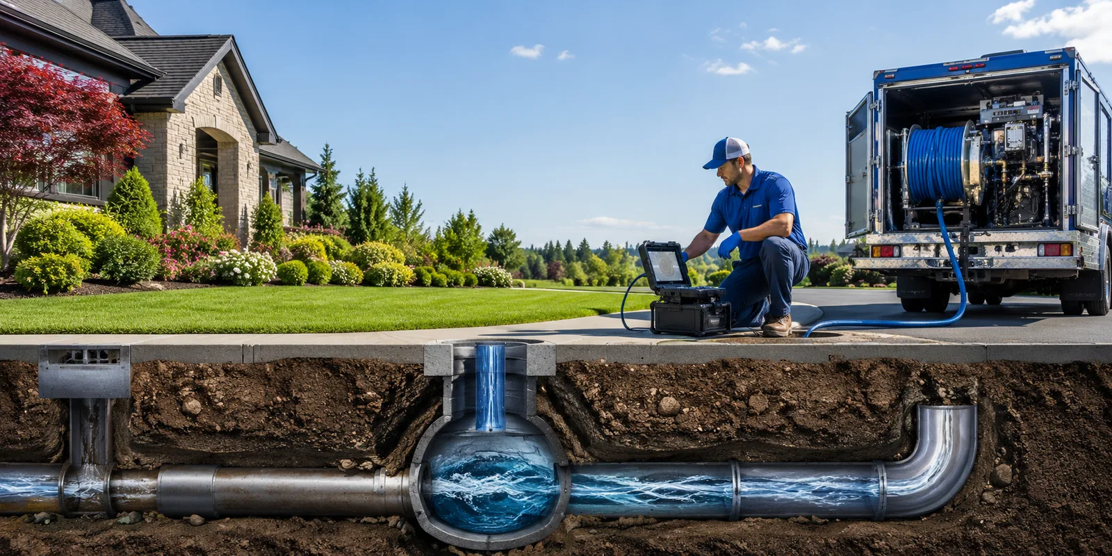 Drainage restoration information for Valley Bend, WV